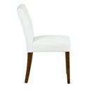 Upholstered Dining Chairs (Set of 2) – Available in Black and White