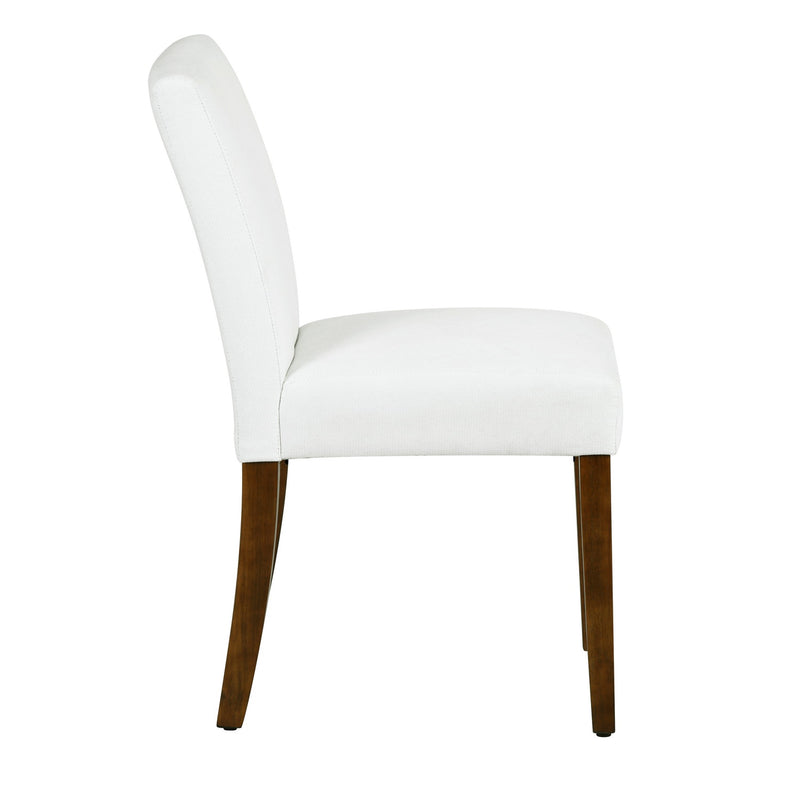 Upholstered Dining Chairs (Set of 2) – Available in Black and White