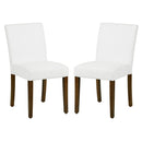 Upholstered Dining Chairs (Set of 2) – Available in Black and White