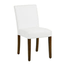Upholstered Dining Chairs (Set of 2) – Available in Black and White