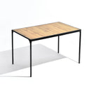 Dining Table with Sturdy Design and Sophisticated Look - Available in Dark and Espresso