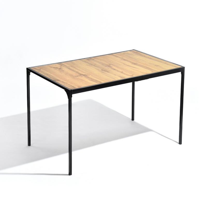 Dining Table with Sturdy Design and Sophisticated Look - Available in Dark and Espresso