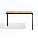 Dining Table with Sturdy Design and Sophisticated Look - Available in Dark and Espresso