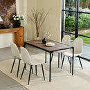 Charlton Lumos Beige Fabric Dining Chair – Stylish Comfort for Every Meal