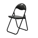 Sets of 2 & 4 Modern Black Folding Chair Set