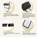 Sets of 2 & 4 Modern Black Folding Chair Set