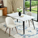 Modern 3-Piece Dining Set: One Table and Two Chairs