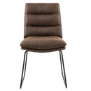 STEFFEN Mid-Century Modern Upholstered Dining Chairs(Set of 2)