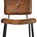 Independence KD Counter Suede Chair - Elegant and Comfortable Seating