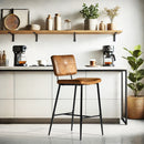 Independence KD Counter Suede Chair - Elegant and Comfortable Seating