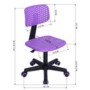 Kids' Adjustable Desk Chair - Purple &amp; Turquoise