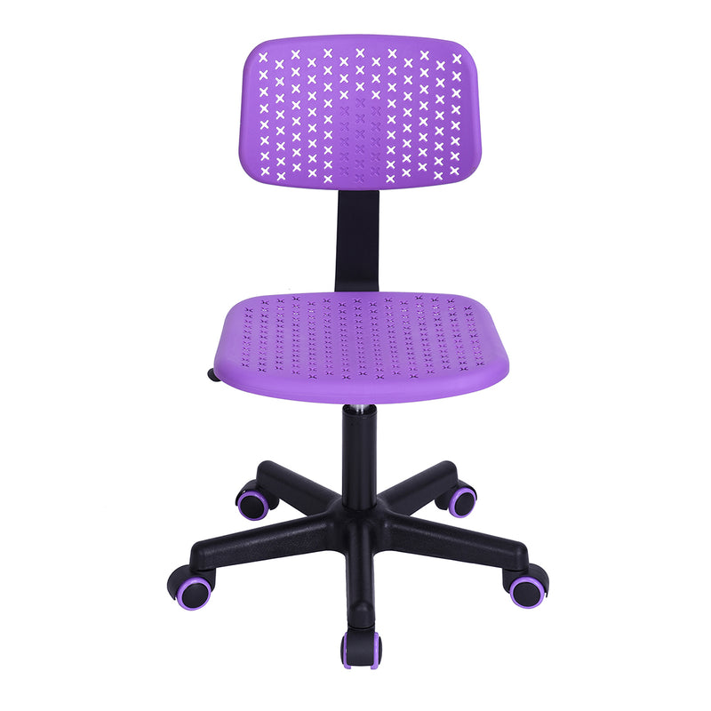 Kids' Adjustable Desk Chair Purple & Turquoise