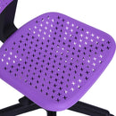 Kids' Adjustable Desk Chair - Purple &amp; Turquoise