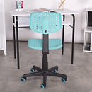 Kids' Adjustable Desk Chair - Purple &amp; Turquoise