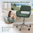ROSS Chrome Velvet Cactus Office Chair - Stylish & Comfortable