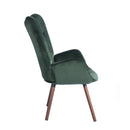 Elegant Velvet Accent Chair - Green