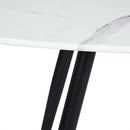 Modern Marble-Style Coffee Table