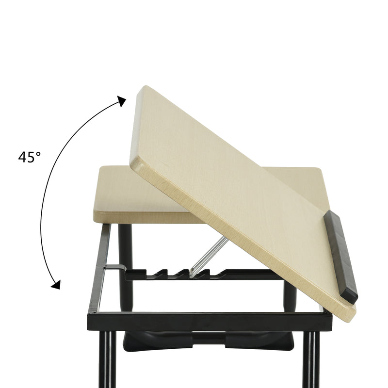 MAMIE Foldable Wooden Laptop Stand - HomyCasa