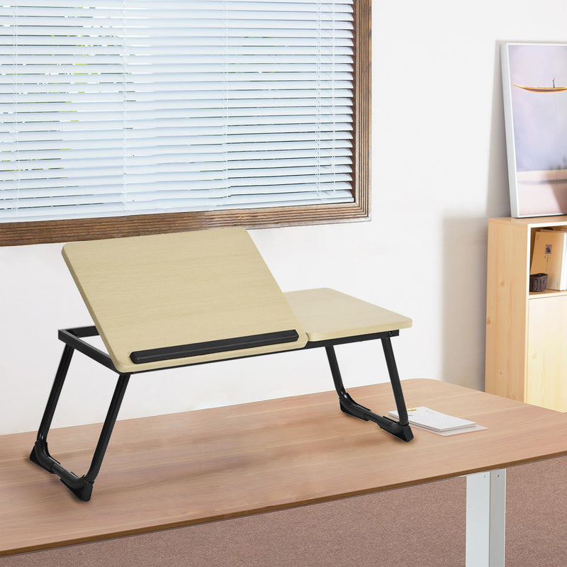 MAMIE Foldable Wooden Laptop Stand - HomyCasa