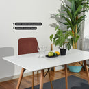 Modern Mid-Century Kitchen Dining Table for Small Spaces
