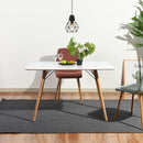 Modern Mid-Century Kitchen Dining Table for Small Spaces