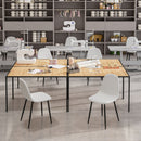 Dining Table with Sturdy Design and Sophisticated Look - Available in Dark and Espresso