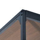 Dining Table with Sturdy Design and Sophisticated Look - Available in Dark and Espresso