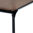 Dining Table with Sturdy Design and Sophisticated Look - Available in Dark and Espresso