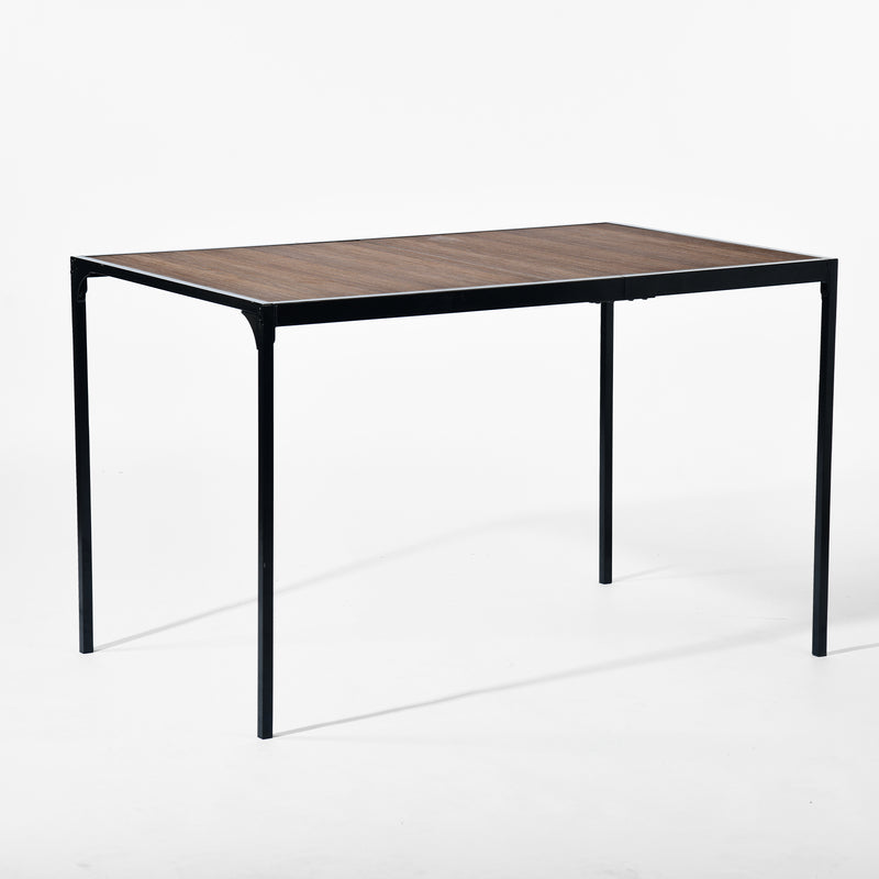 Dining Table with Sturdy Design and Sophisticated Look - Available in Dark and Espresso