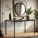 Dining Table with Sturdy Design and Sophisticated Look - Available in Dark and Espresso