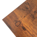 Modern Crimson 4-Drawer Storage Console – Industrial Chic