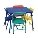 5-Piece Folding Kids Table & Chair Set – Colorful & Durable