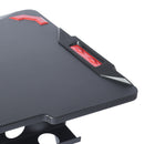 Ergonomic Gaming Desk – Carbon Fiber Surface, Sturdy Z-Shaped Frame, 39-Inch Esports Workstation