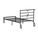 Contemporary Metal Bed Frame (81 inches)