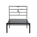 Contemporary Metal Bed Frame (81 inches)