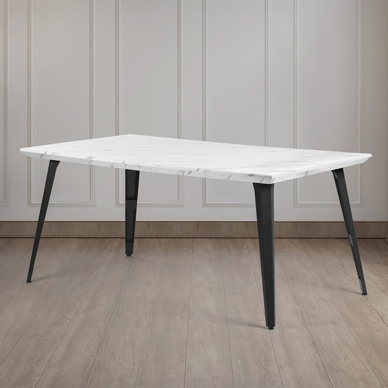 Modern 5-Piece Dining Set: One Table and Four Chairs
