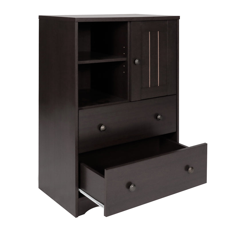 Wood Locker Storage Cabinet for Kitchen and Living Room