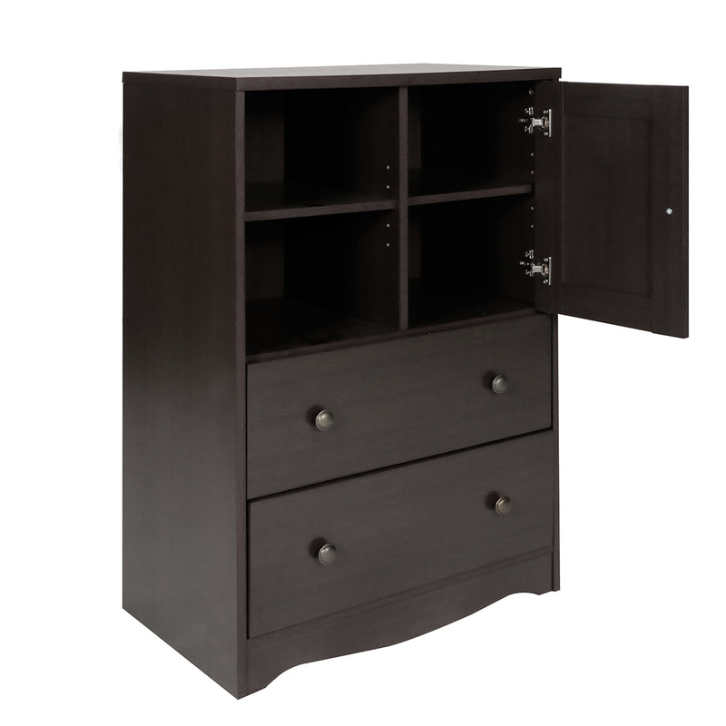 Wood Locker Storage Cabinet for Kitchen and Living Room
