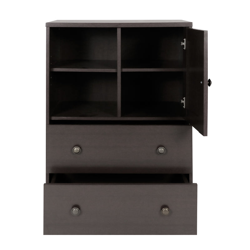 Wood Locker Storage Cabinet for Kitchen and Living Room