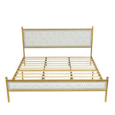 Diamond Tufted Upholstered King Size Bed Frame – Elegant and Durable