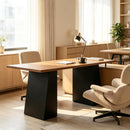 Contemporary Computer Desk,Modern Office Desk,Stylish Writing Table with Spacious Surface(Only 1pcs Computer Desk)