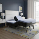 Refresh 12 inch Flex Top Memory Foam Hybrid Mattress and Adjustable Base Bundle, Queen Size
