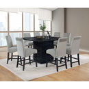 Giannis Black and Grey 9-piece Dining Set