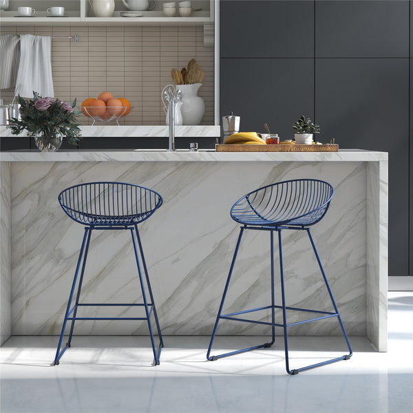 Ellis Wire Counter Height Bar Stool