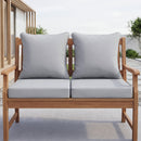 Outdoor Deep Seat Cushion Set 24x24inch Waterproof Patio Furniture Cushions Fade Resistant Outdoor Cushions for Chair, Sofa, and Couch