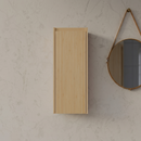 Bamboo side pressing process large capacity wall cabinet