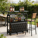 Modern Chic Bar Unit,Home Entertainment Bar,Chating Table Unit (Only Bar Table)
