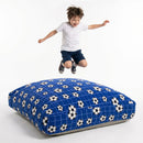 Sensory Crash Pad for Kids & Adult – Crash Mat with Foam Blocks, Removable and washable with Non-Slip Bottom, Fleece Soft Fabric Sensory Pads, Landing Mat for Jumping, Relaxing & Play - 48' x 72'