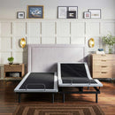 BTX4 Split California King Adjustable Bed Base With Head and Foot Position Adjustment