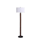 61' In Coastal Littoral Wood Insp Modern Floor Lamp